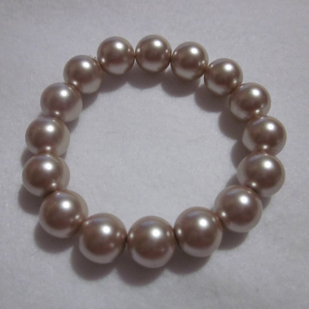 Cream Chunky Bracelet Set.